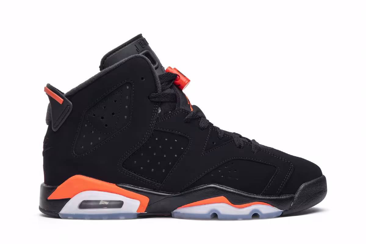 Air Jordan 6 GS Infrared 2019, view 2