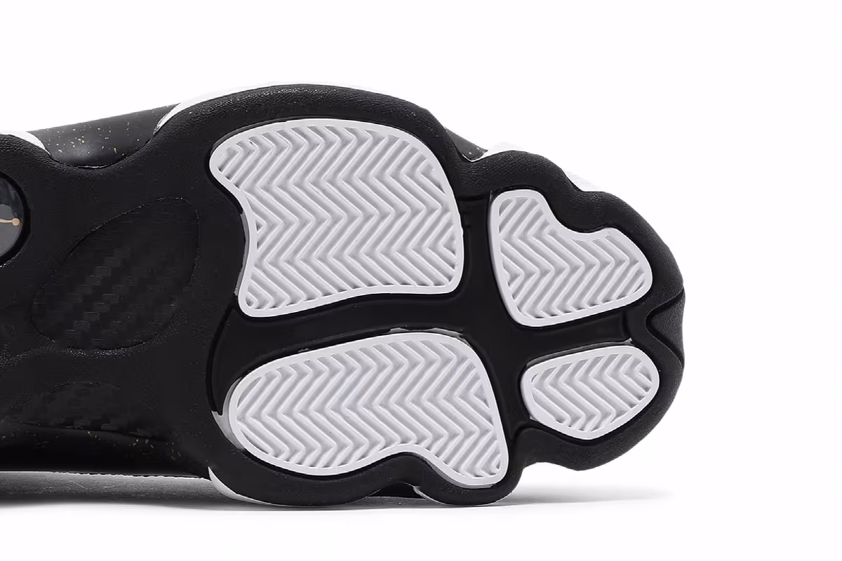 Air Jordan 6 Rings Black Metallic Gold, view 6