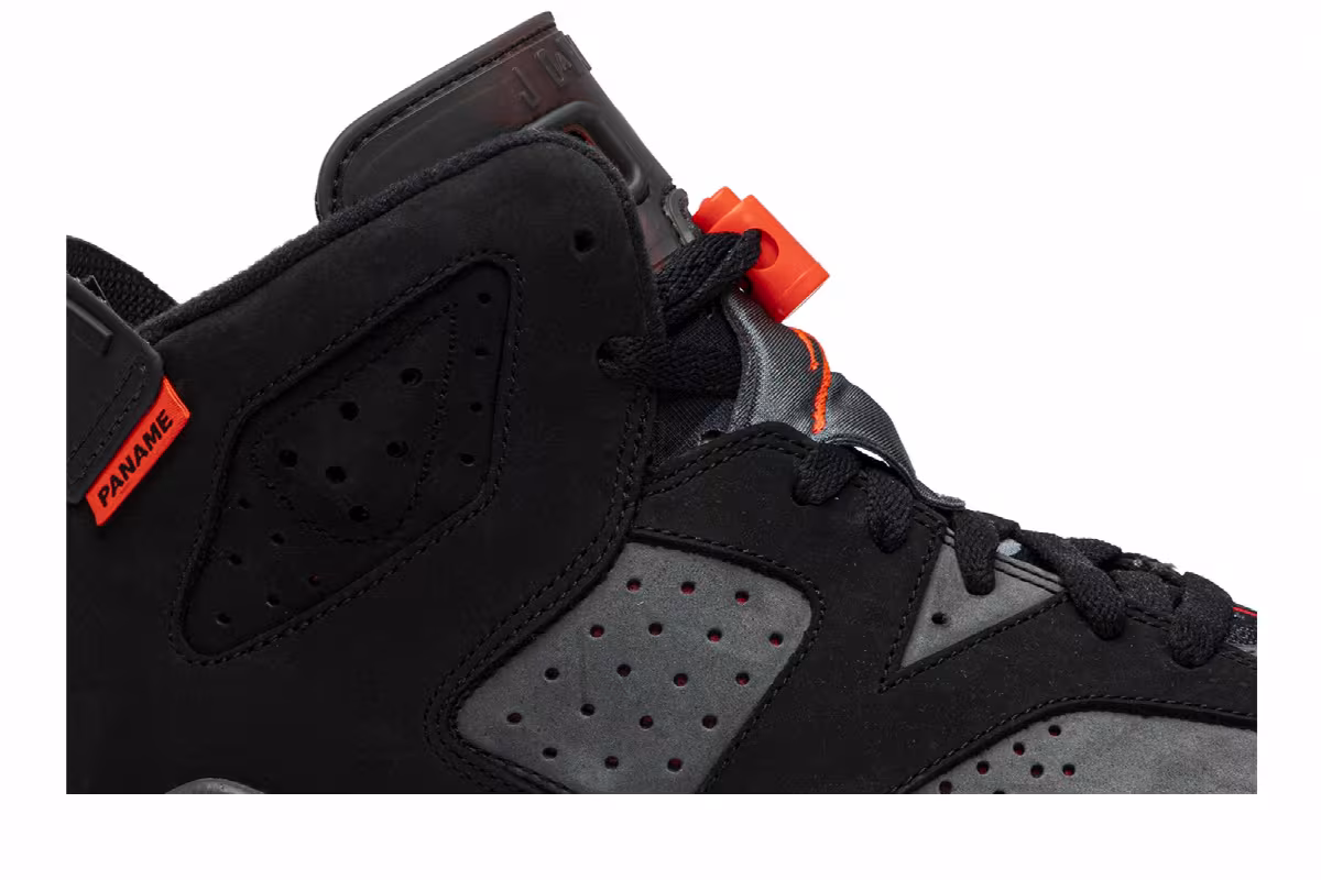 Paris Saint-Germain x Air Jordan 6 BG Iron Grey, view 3