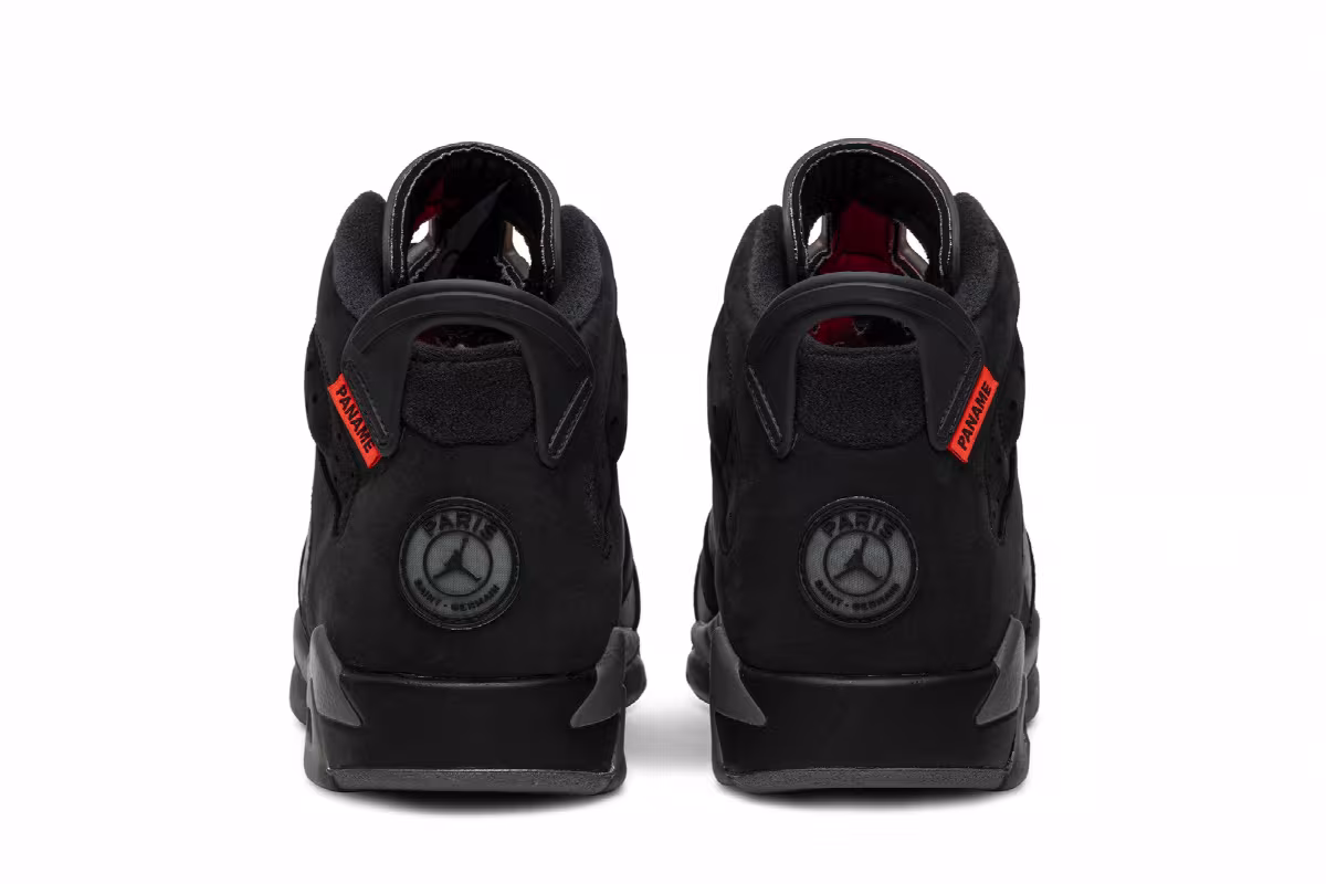 Paris Saint-Germain x Air Jordan 6 BG Iron Grey, view 7