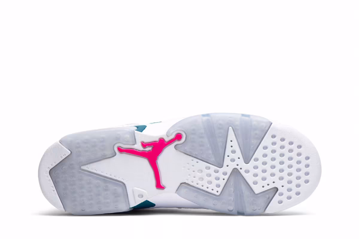 Air Jordan 6 GS Green Abyss, view 5