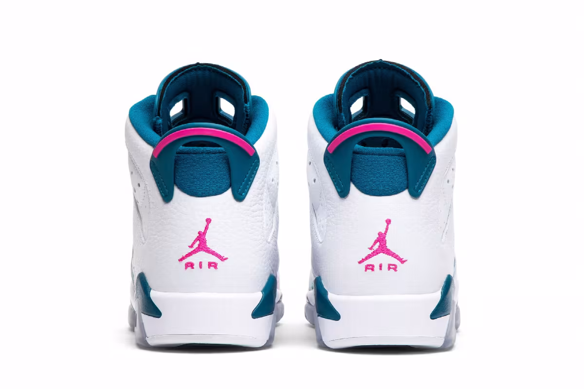 Air Jordan 6 GS Green Abyss, view 7