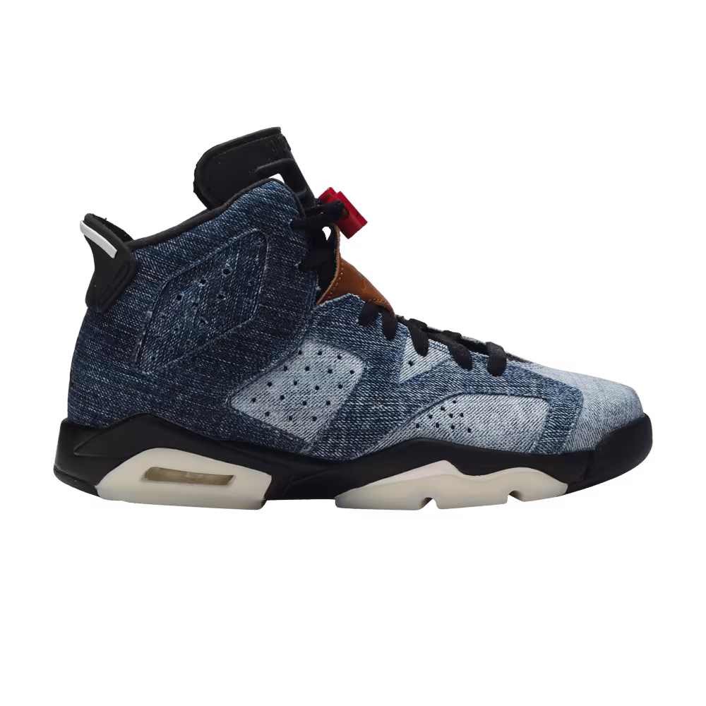 Air Jordan 6 GS Washed Denim