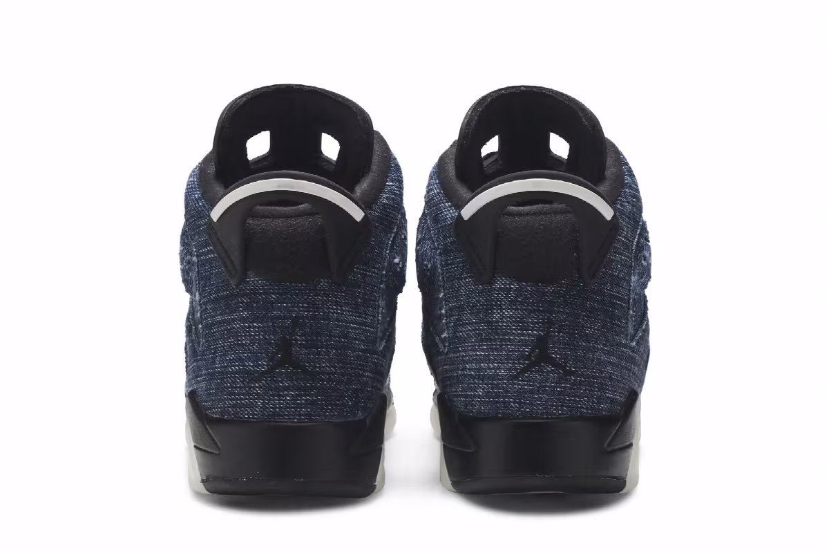 Air Jordan 6 GS Washed Denim, view 7