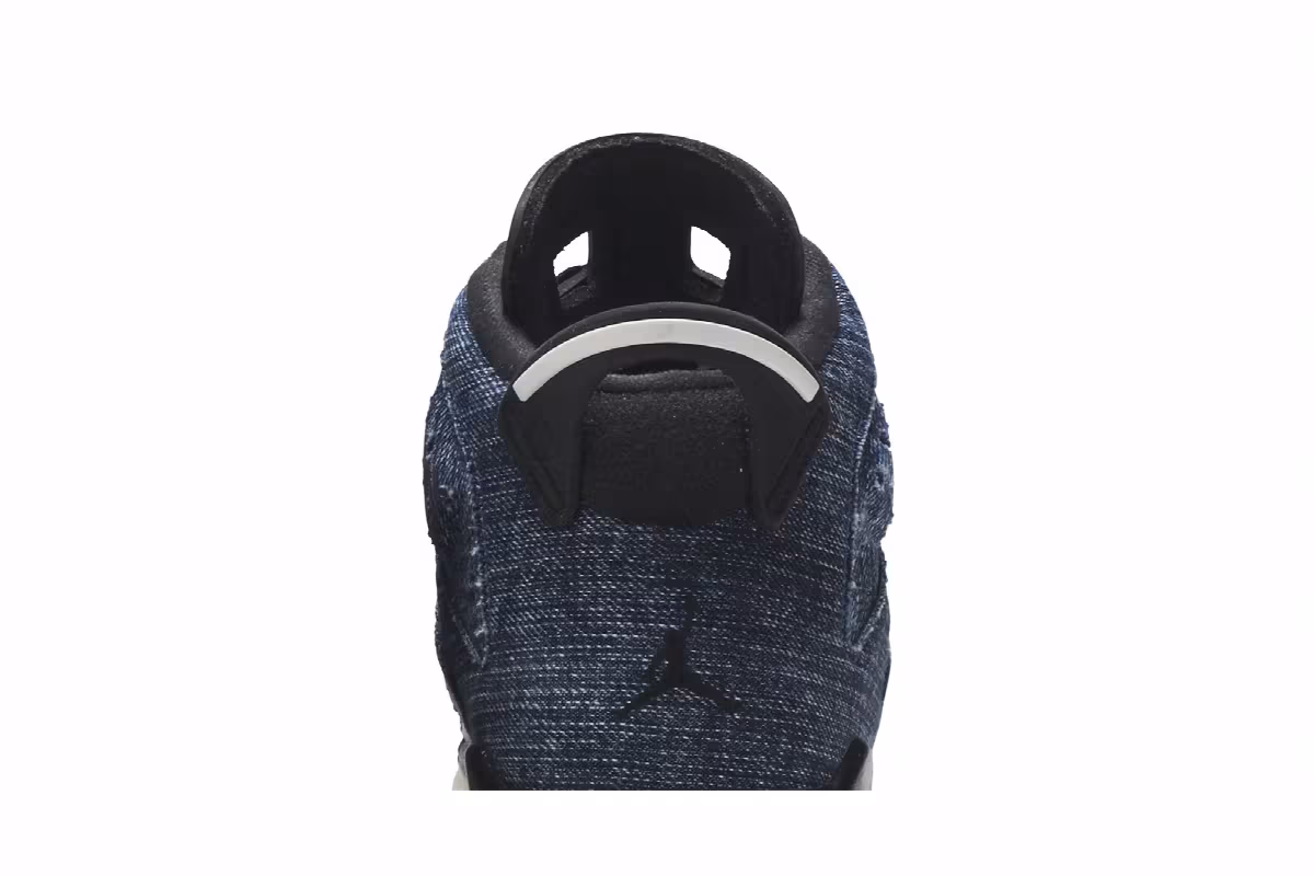 Air Jordan 6 GS Washed Denim, view 8
