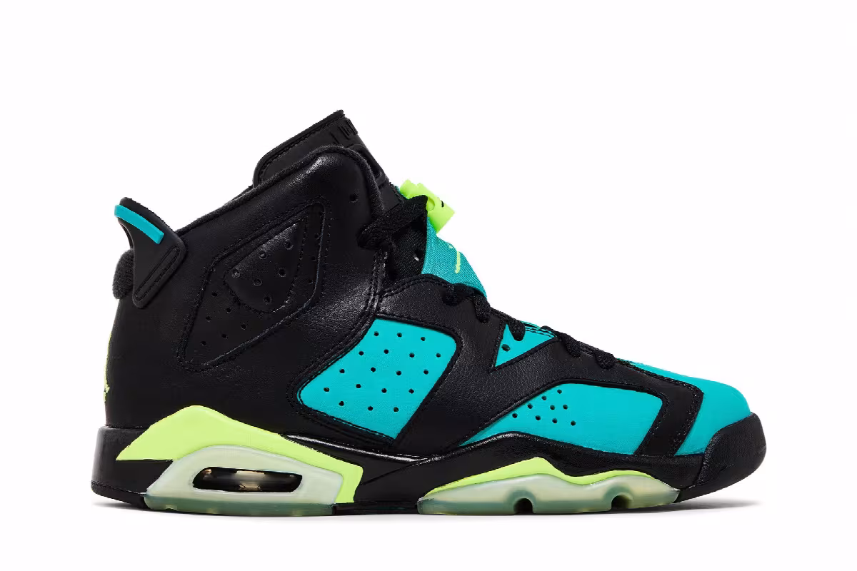 Air Jordan 6 GG Turbo Green, view 2
