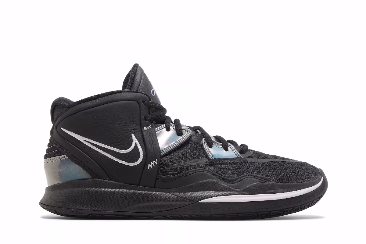 Nike Kyrie Infinity Black Metallic Silver, view 2