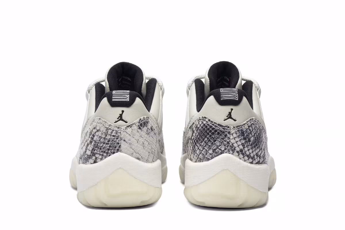 Air Jordan 11 Low Light Bone Snakeskin, view 7