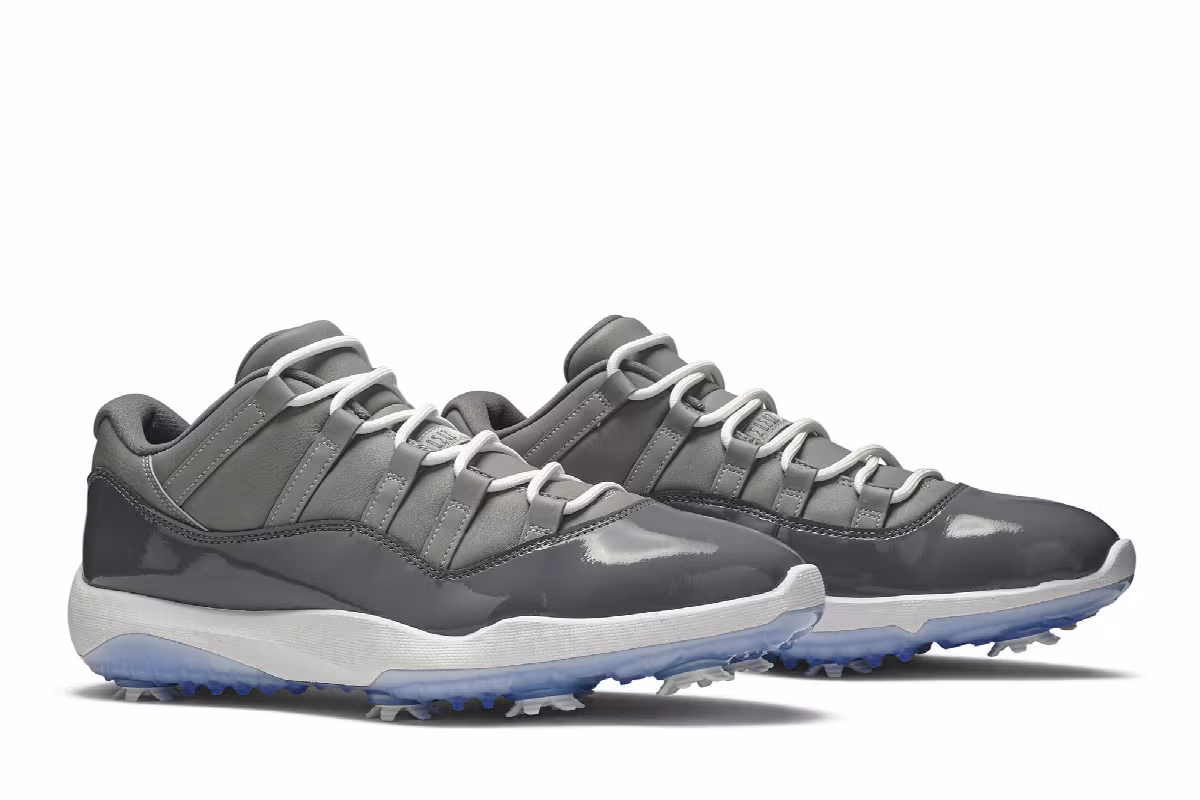 Air Jordan 11 Low Golf Cool Grey, view 9