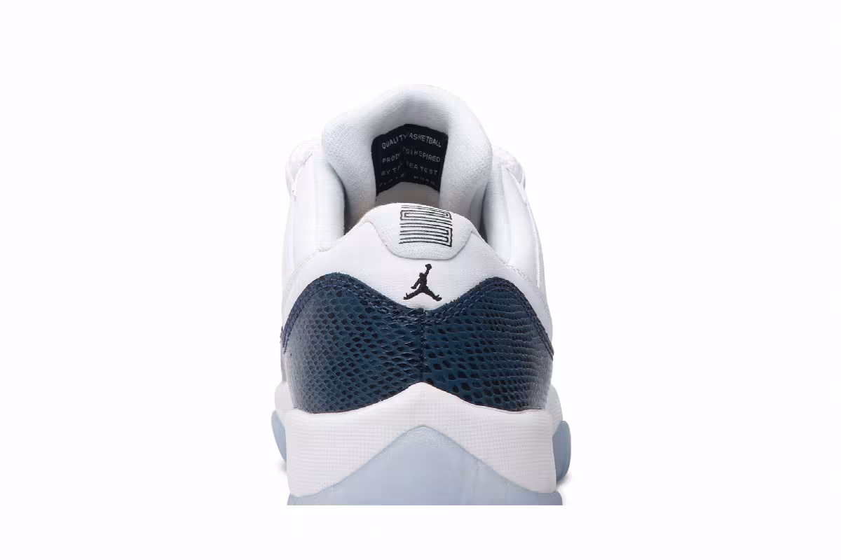Air Jordan 11 Low GS Navy Snakeskin 2019, view 8