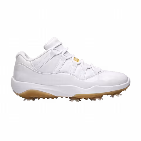 Air Jordan 11 Low Golf 'Metallic Gold'