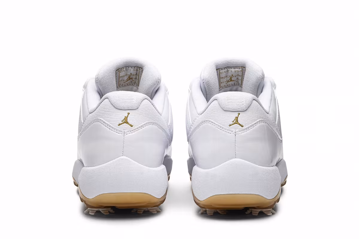 Air Jordan 11 Low Golf Metallic Gold, view 7