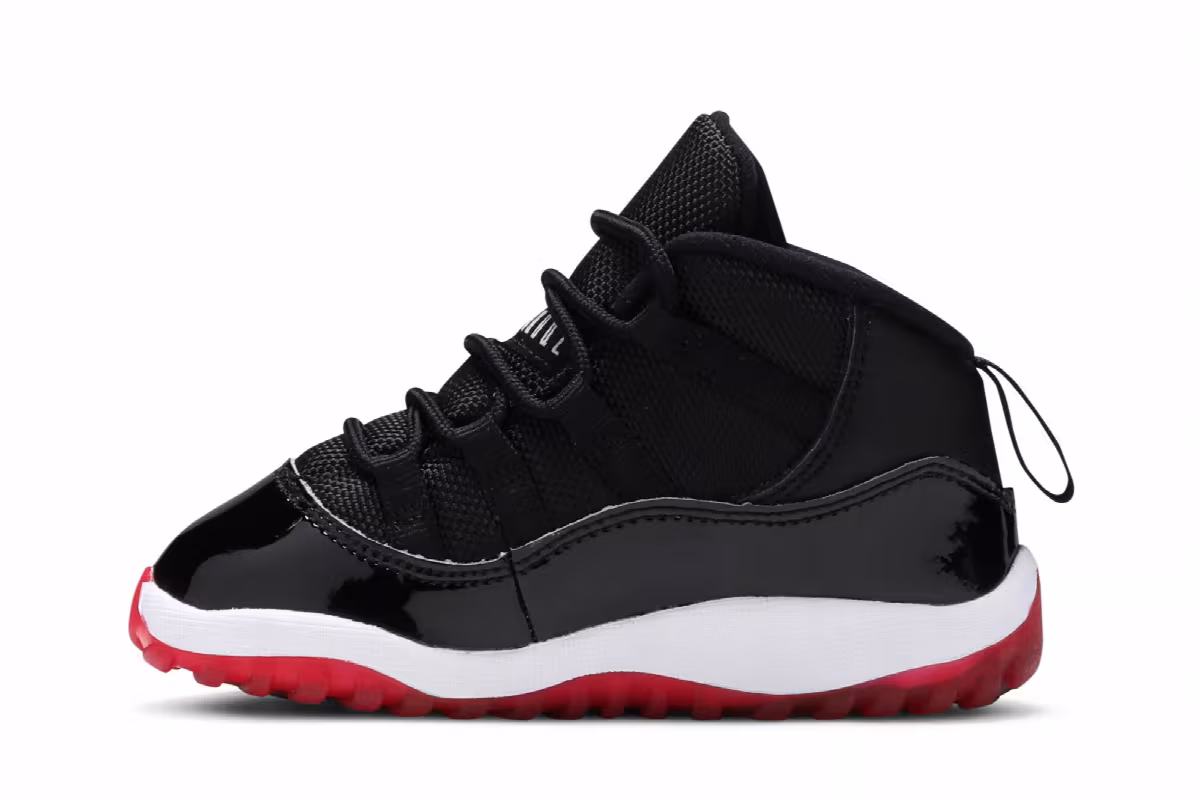 Air Jordan 11 TD Bred 2019 2019, view 4