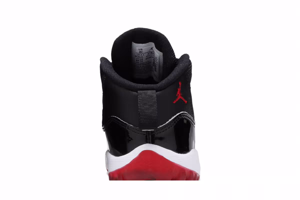 Air Jordan 11 TD Bred 2019 2019, view 8