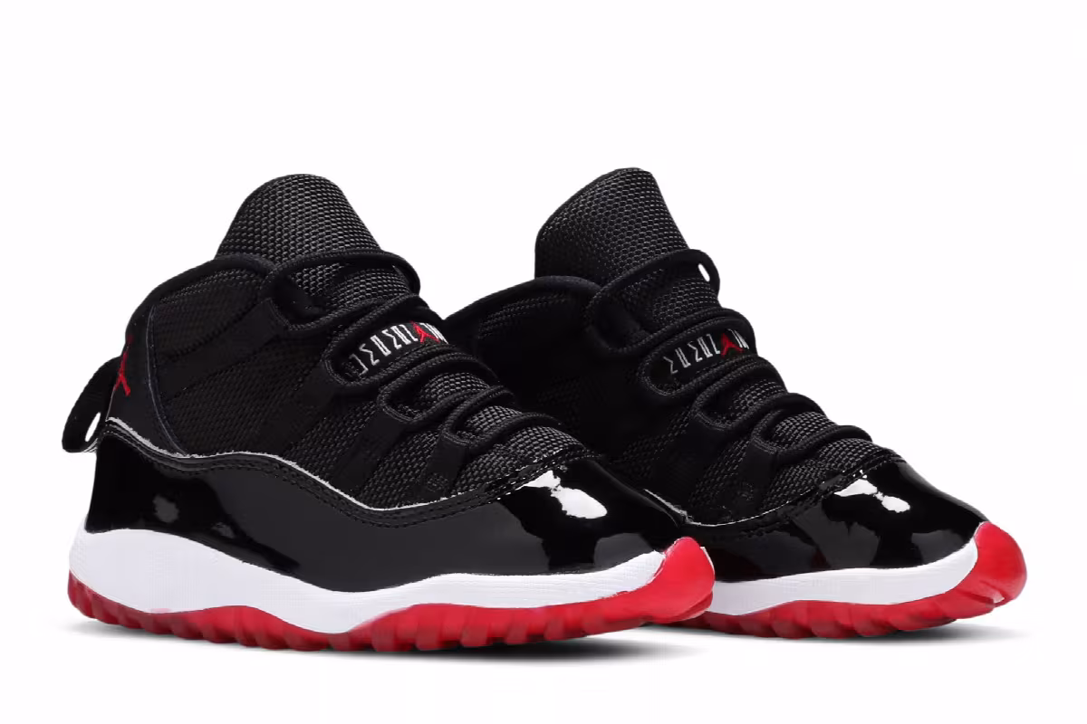 Air Jordan 11 TD Bred 2019 2019, view 9
