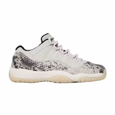 Air Jordan 11 Retro Low GS 'Light Bone Snakeskin'
