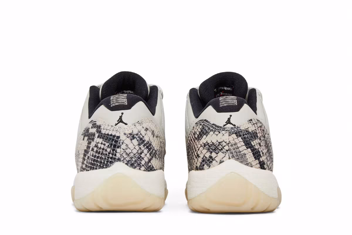 Air Jordan 11 Low GS Light Bone Snakeskin, view 7