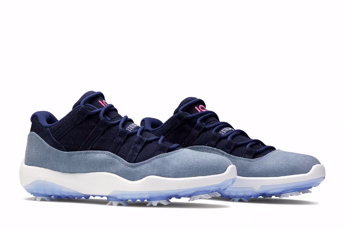 Air Jordan 11 Low Golf No Denim Allowed, view 9