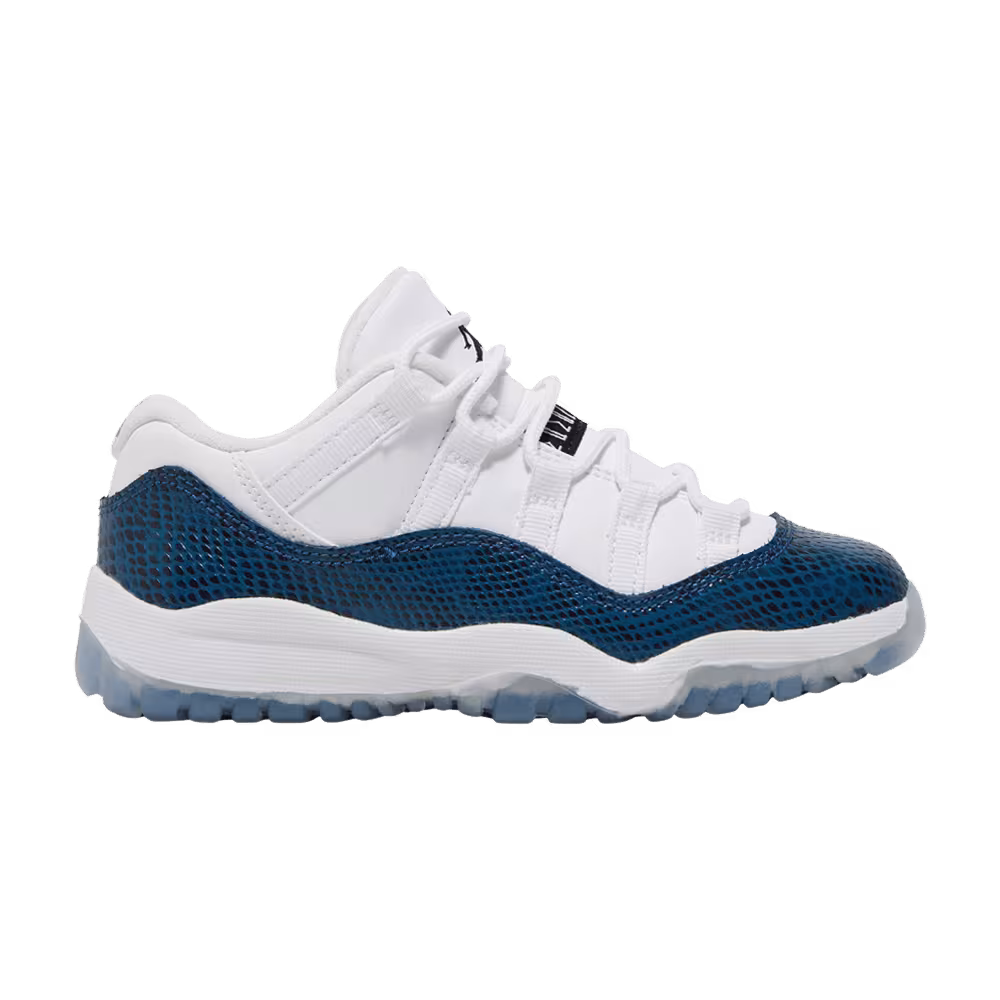 Air Jordan 11 Low PS Navy Snakeskin 2019