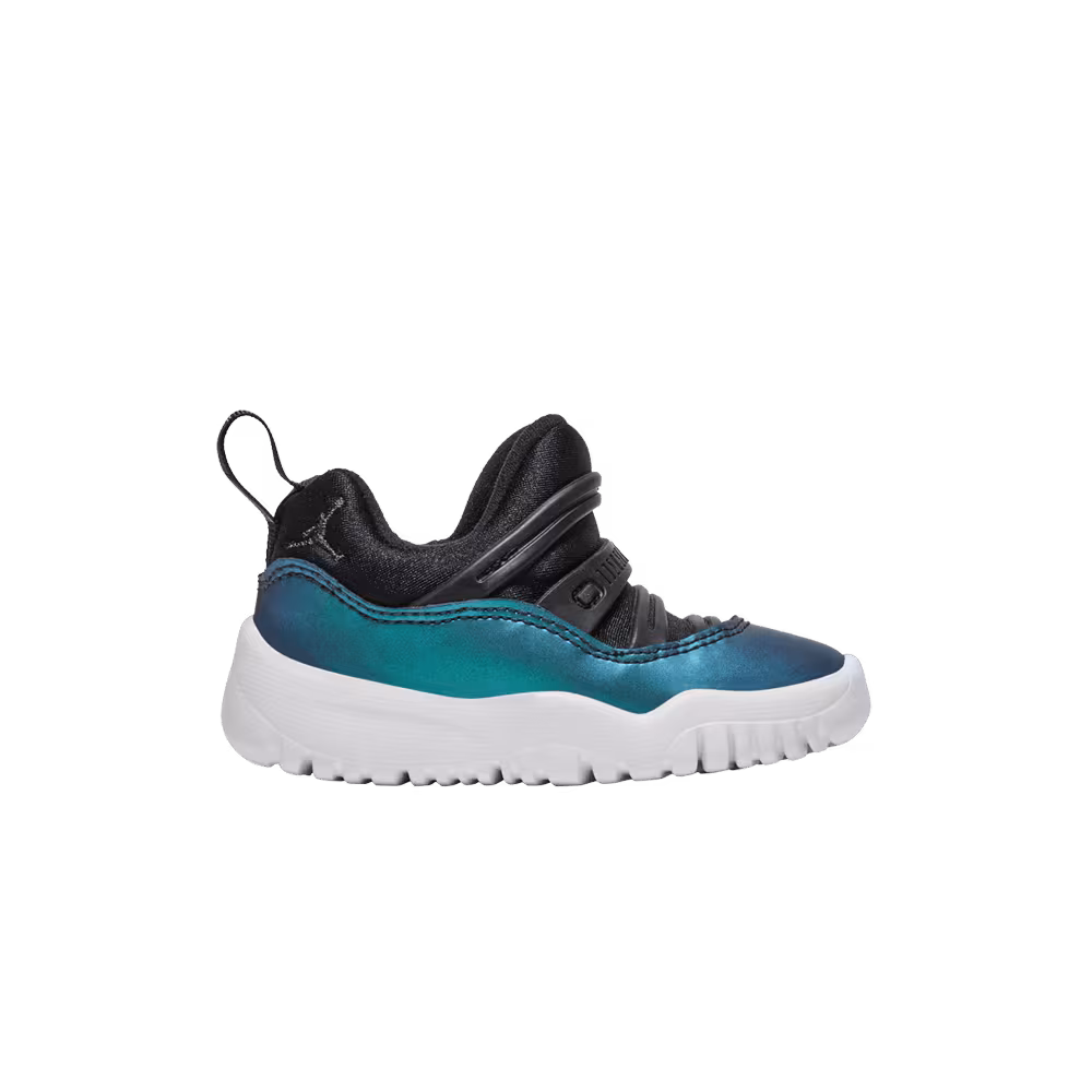 Air Jordan 11 Little Flex TD Black Iridescent