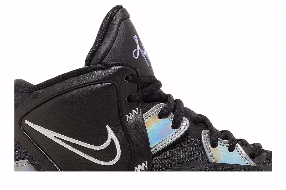 Nike Kyrie Infinity GS Black Metallic Silver, view 3