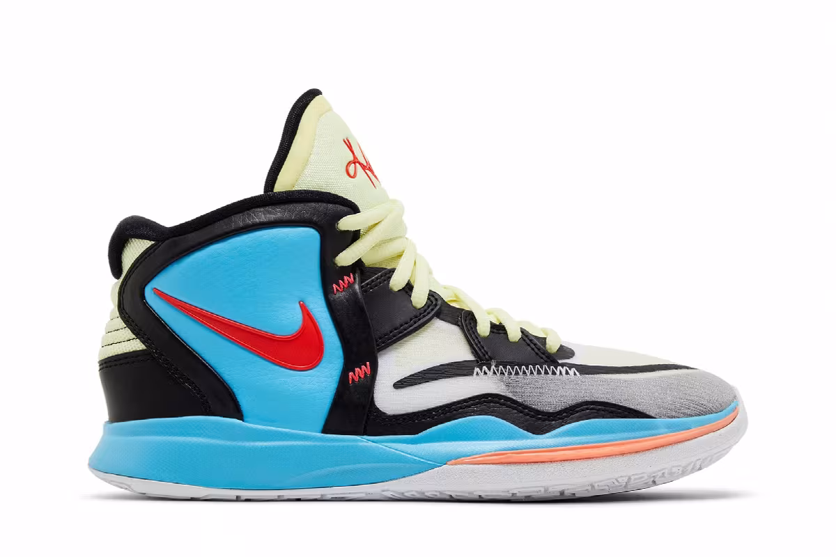 Nike Kyrie Infinity SE GS Baltic Blue Crimson, view 2