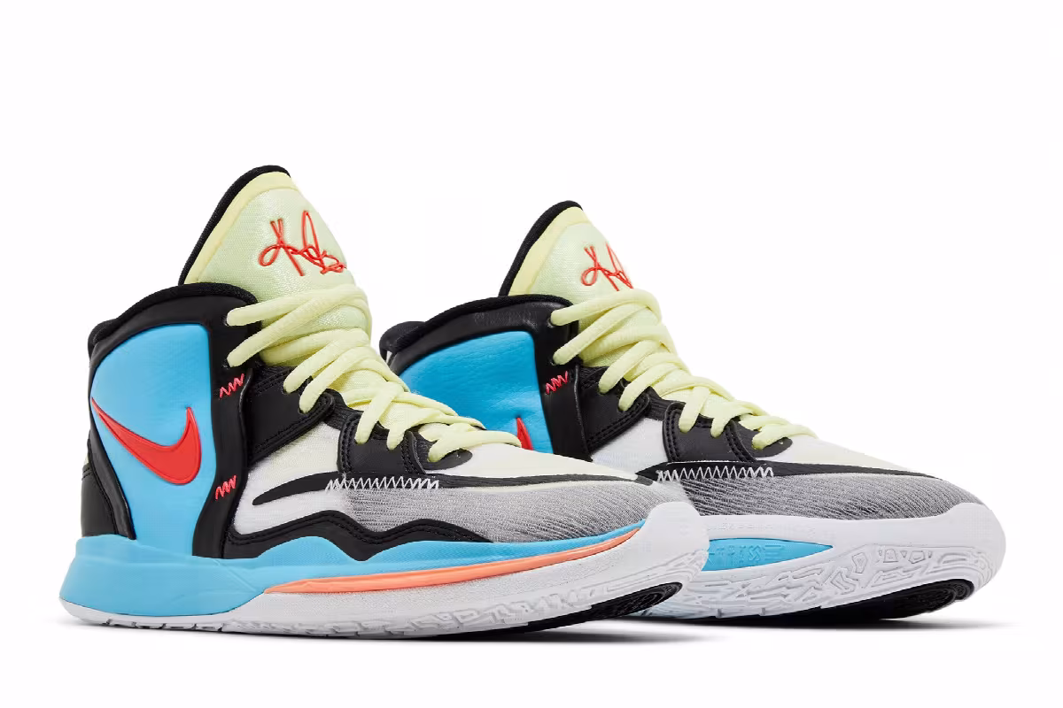 Nike Kyrie Infinity SE GS Baltic Blue Crimson, view 9