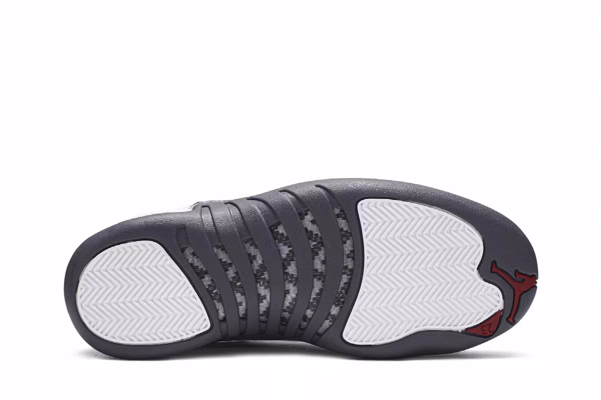 Air Jordan 12 White Grey, view 5