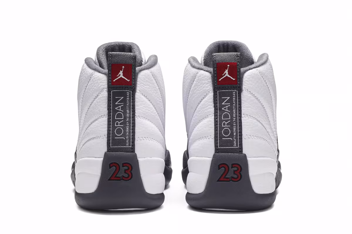 Air Jordan 12 White Grey, view 7