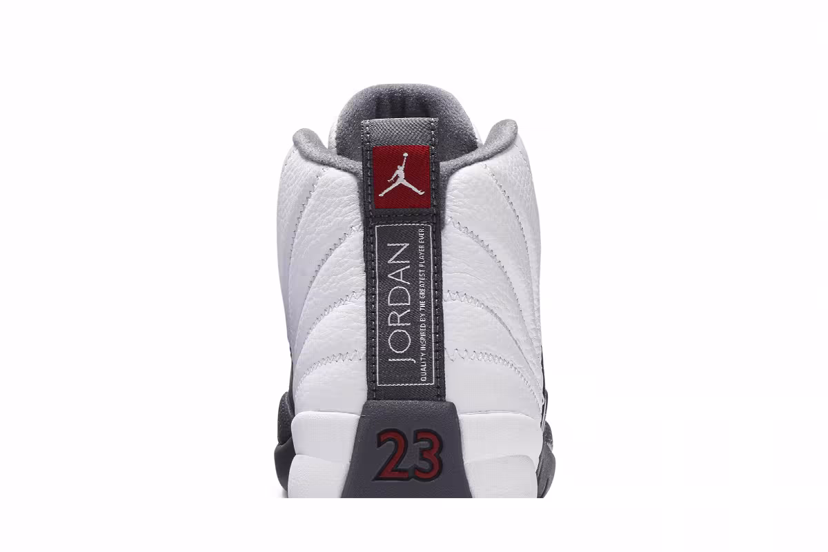 Air Jordan 12 White Grey, view 8