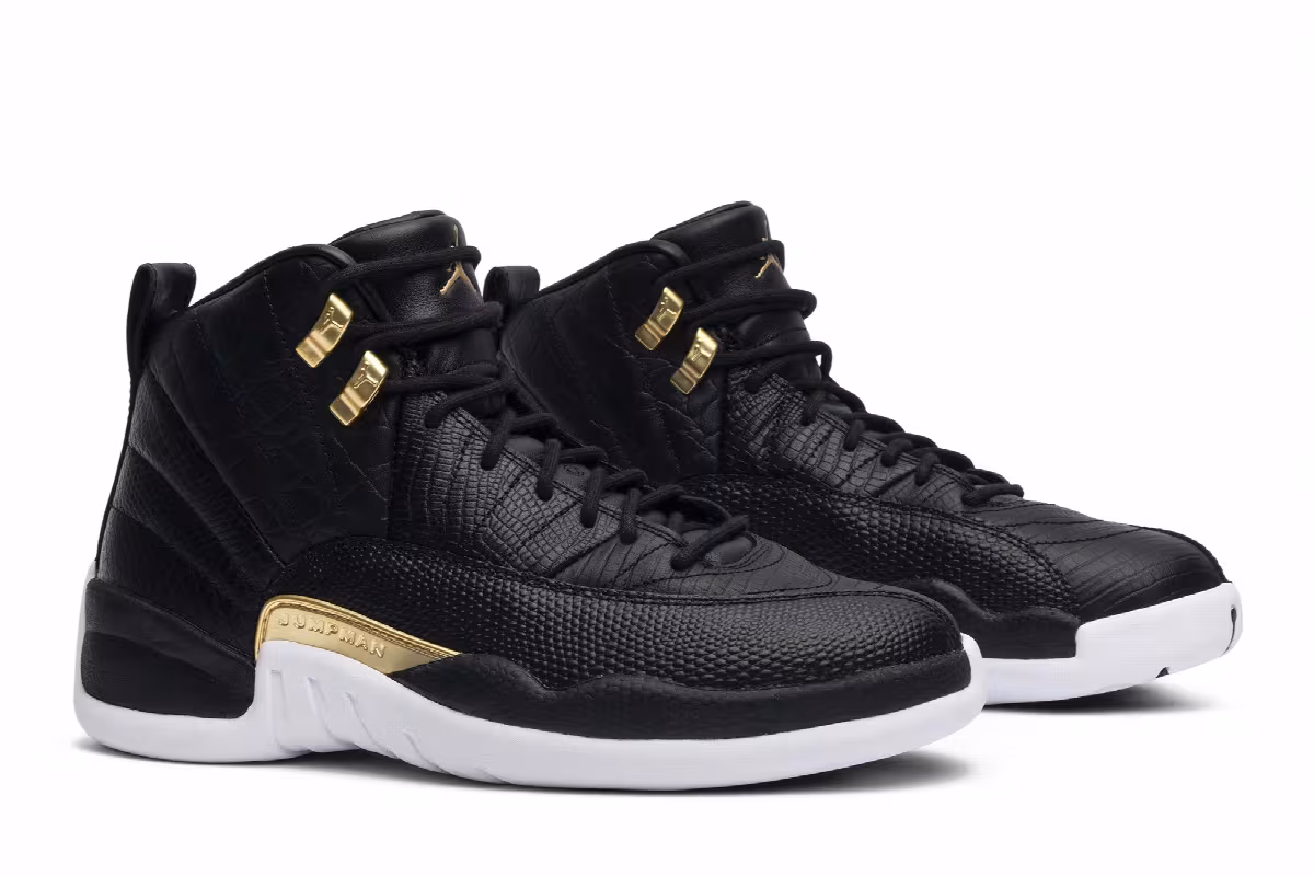 Women's Air Jordan 12 Reptile, view 9