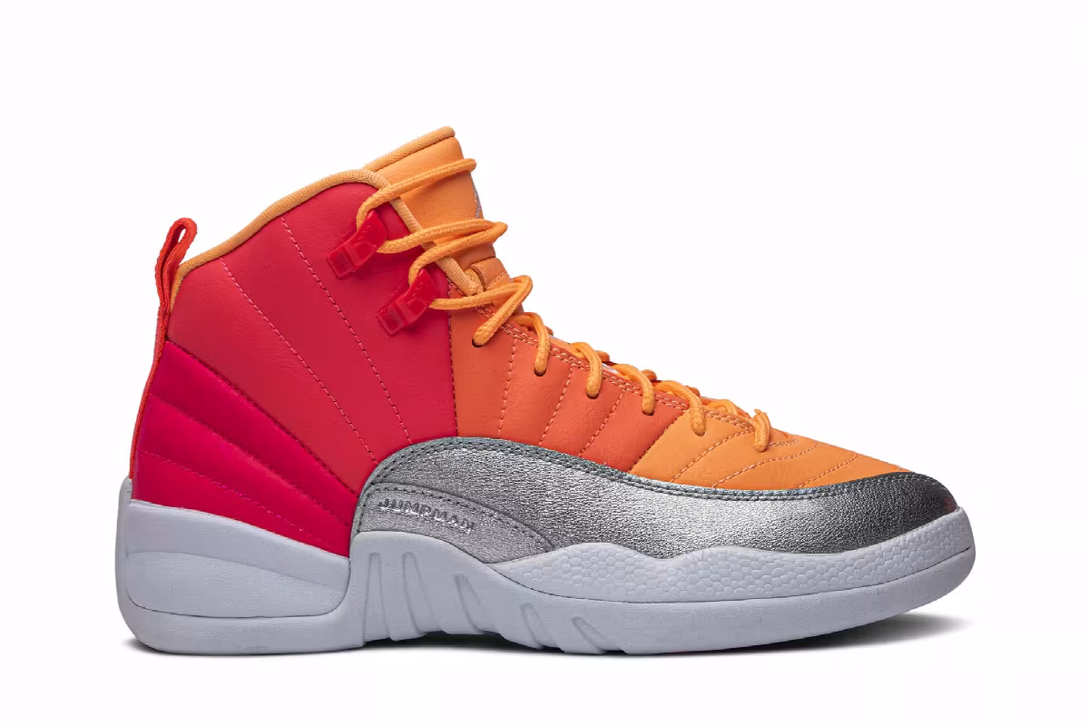 Air Jordan 12 GS Sunrise, view 2