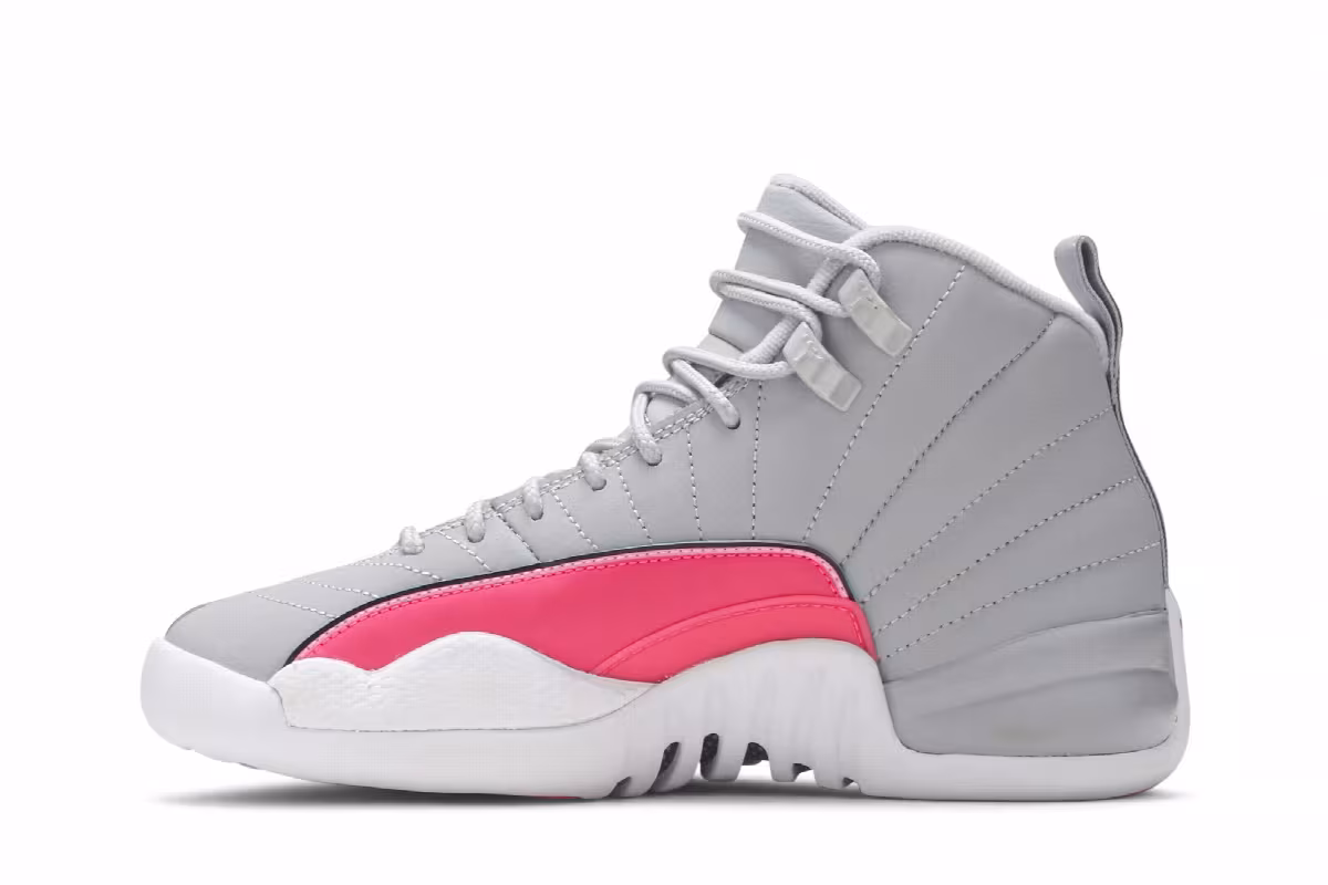 Air Jordan 12 GS Racer Pink, view 4