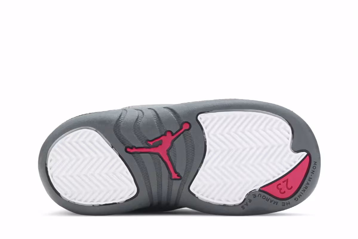 Air Jordan 12 TD Cool Grey, view 5