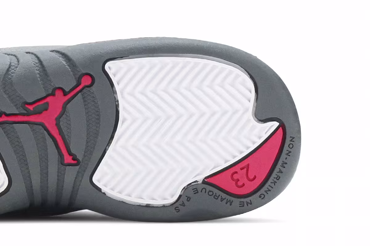 Air Jordan 12 TD Cool Grey, view 6