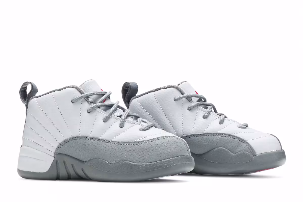 Air Jordan 12 TD Cool Grey, view 9