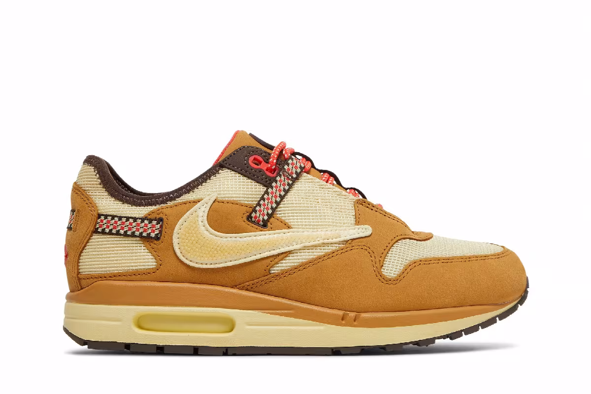 Travis Scott x Nike Air Max 1 Wheat, view 2