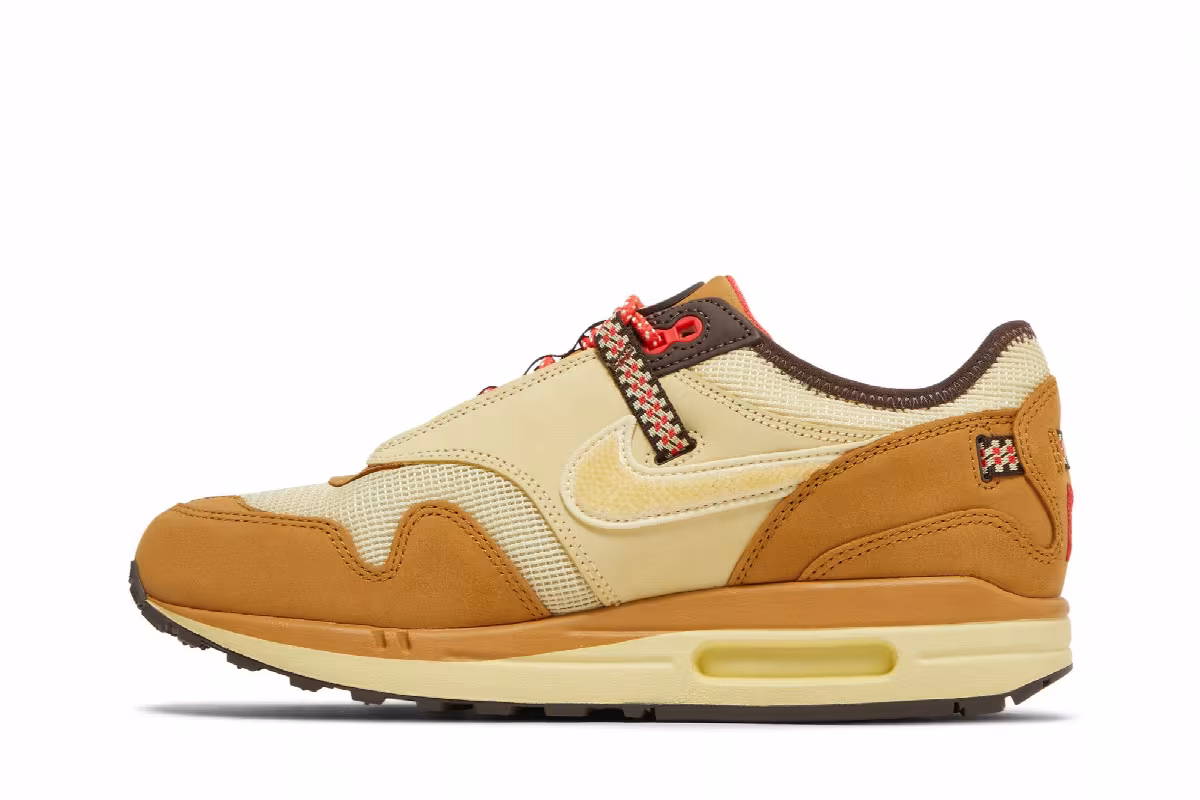Travis Scott x Nike Air Max 1 Wheat, view 4