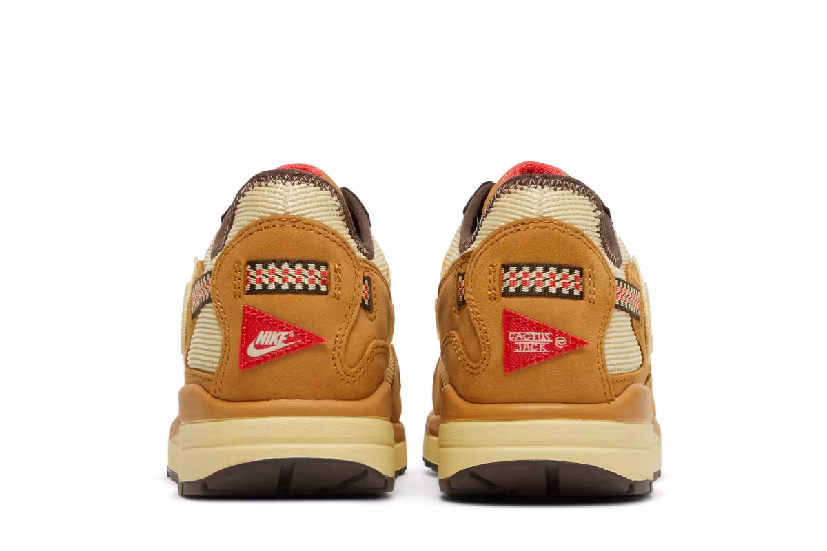 Travis Scott x Nike Air Max 1 Wheat, view 7