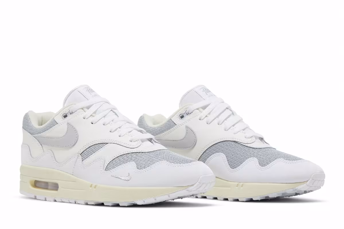 Patta x Nike Air Max 1 White, view 9