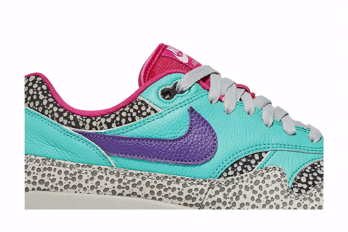 Nike Air Max 1 Unlocked By You Safari Suede, view 3