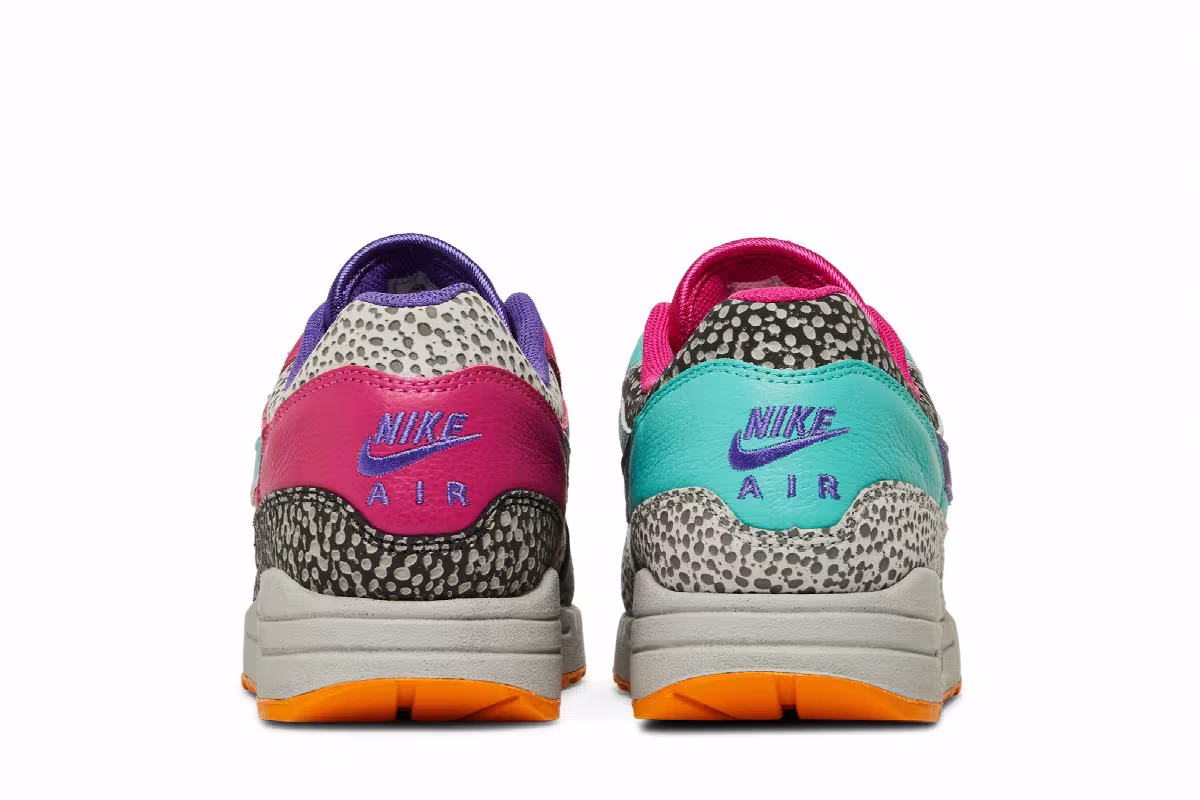 Nike Air Max 1 Unlocked By You Safari Suede, view 7