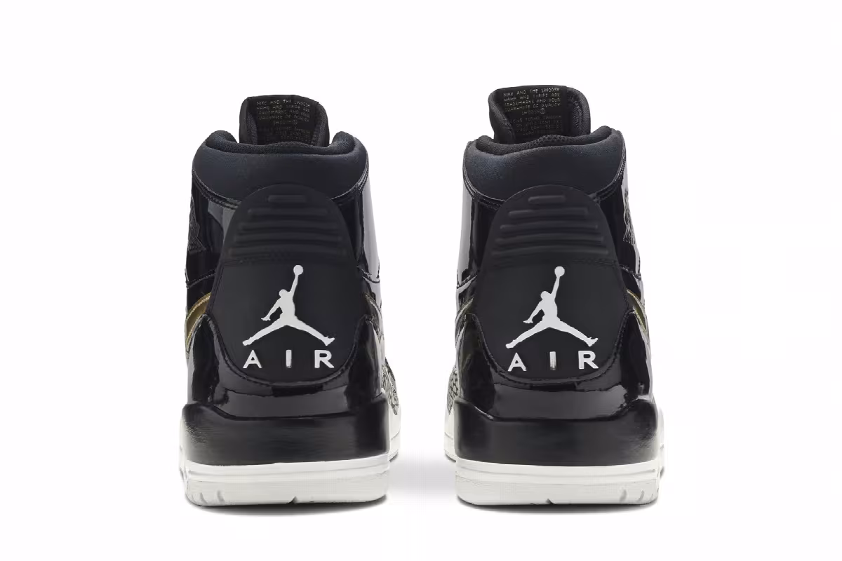 Air Jordan Legacy 312 Black Gold, view 7