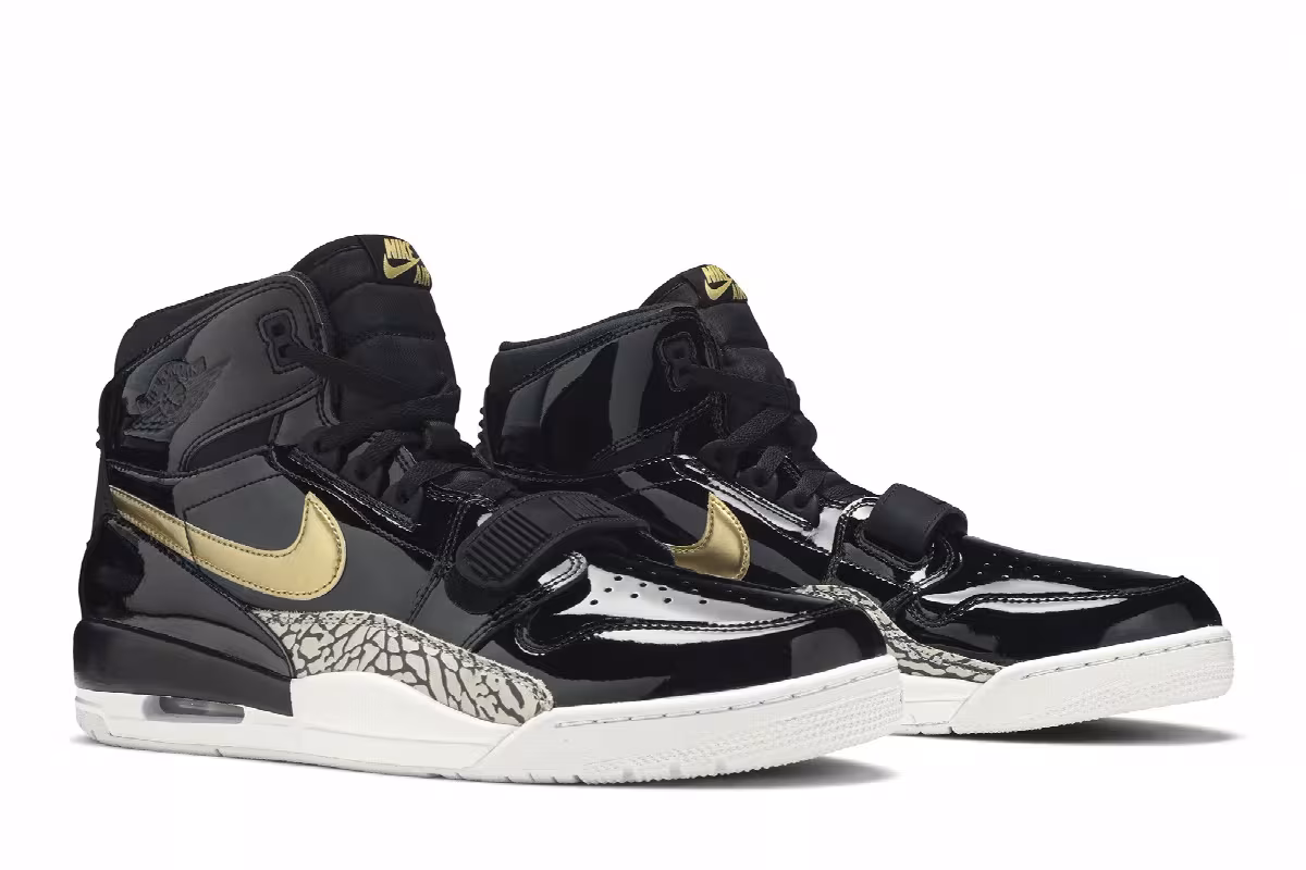 Air Jordan Legacy 312 Black Gold, view 9