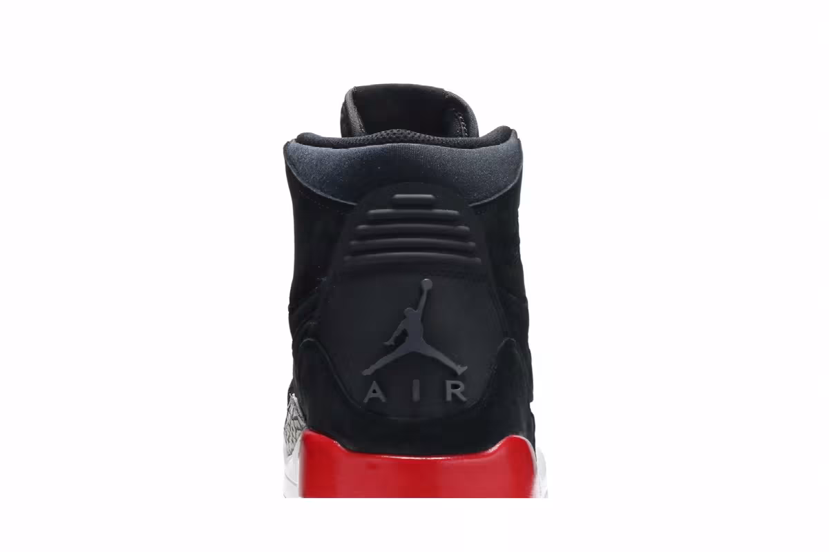 Air Jordan Legacy 312 Black Suede, view 8