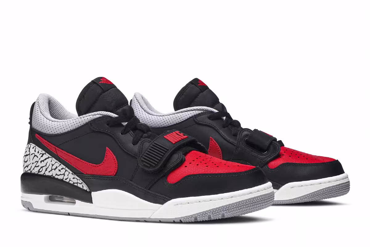 Air Jordan Legacy 312 Low Bred Cement, view 9