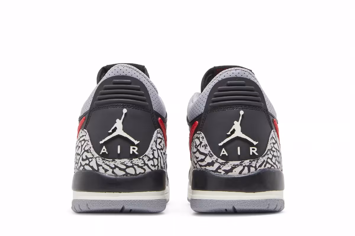 Air Jordan Legacy 312 Low GS Bred Cement, view 7
