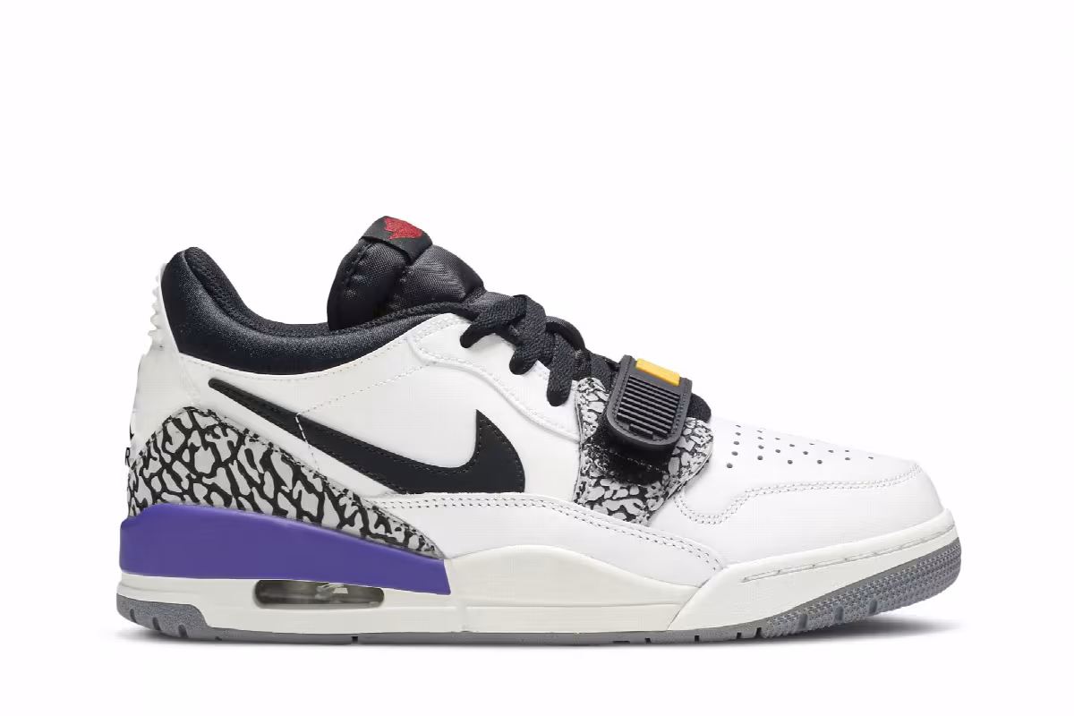 Air Jordan Legacy 312 Low Lakers, view 2