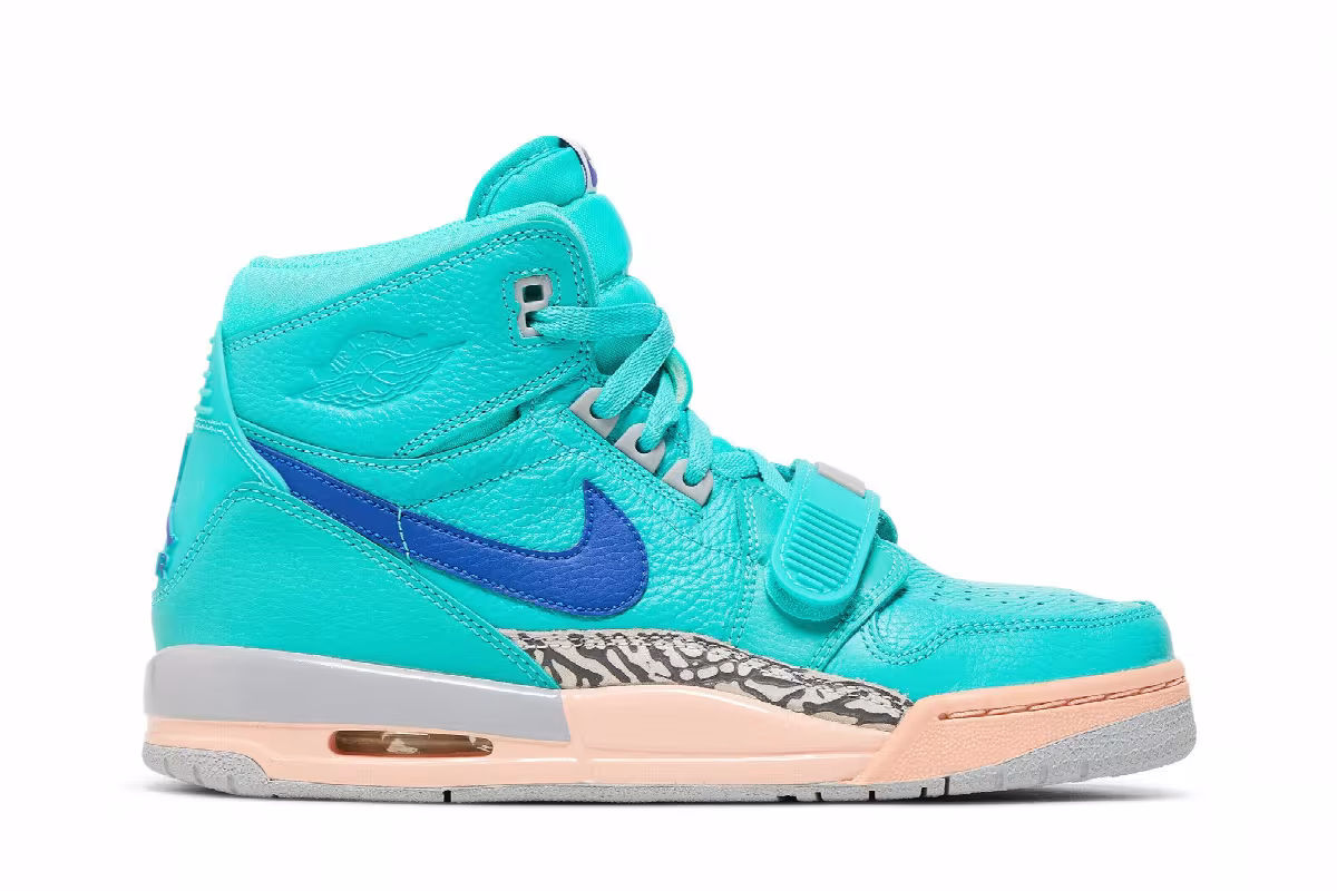Air Jordan Legacy 312 GS Hyper Jade, view 2