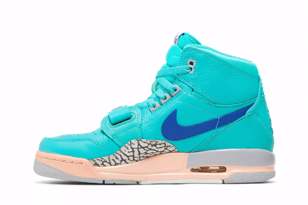 Air Jordan Legacy 312 GS Hyper Jade, view 4